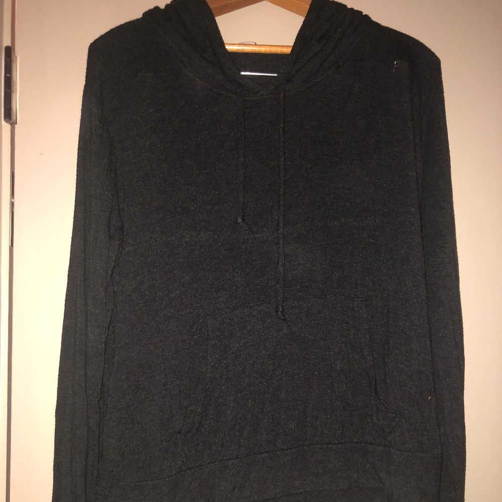 Brandy Melville Slouchy Grey Hoodie S